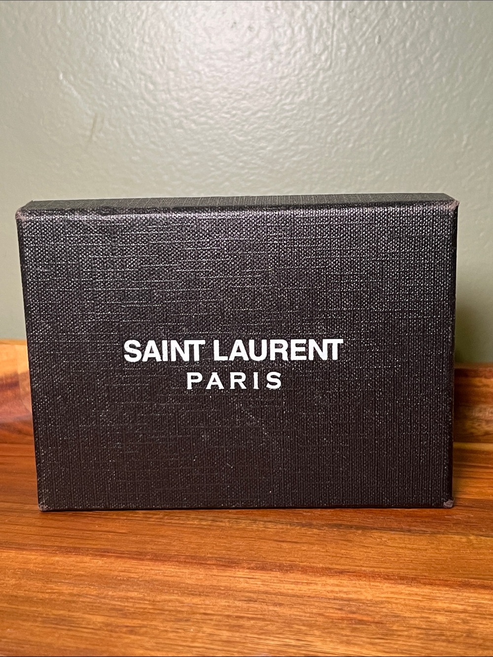 Saint Laurent Pink Pebbled Leather Tri-Fold Wallet with Box - Picture 11 of 14